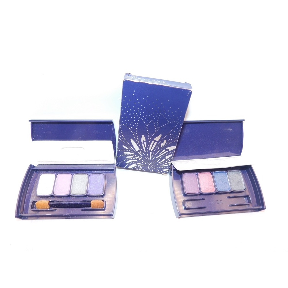 2 Vintage Avon Midnight Magic Eyeshadow Quads
